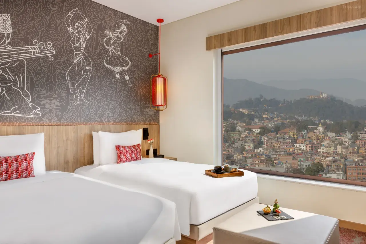 Twin Room With City View