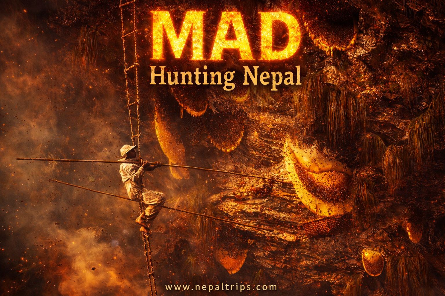 Mad Honey Hunting in Nepal: Ancient Cliffside Adventure in Lamjung & Myagdi