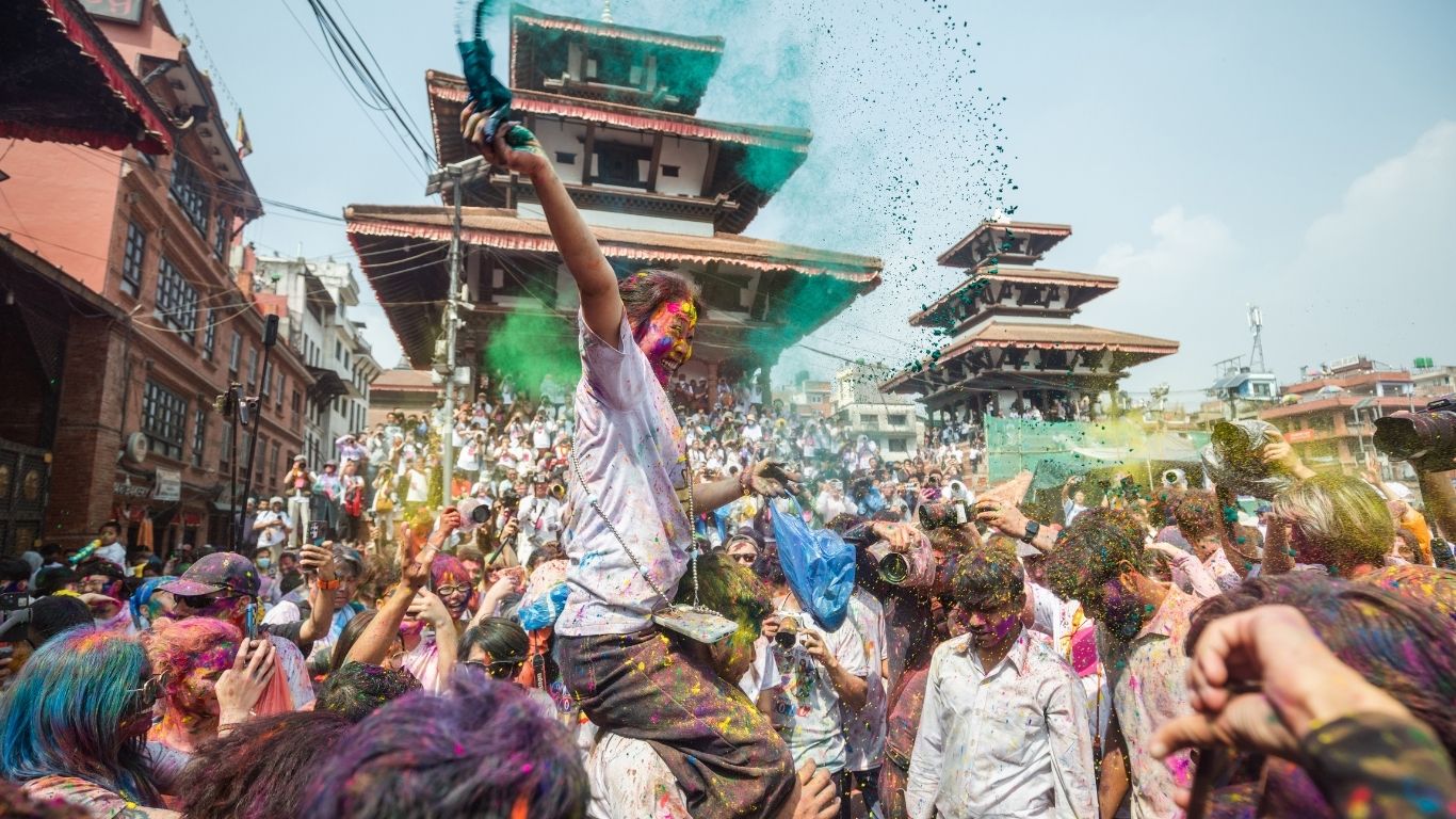 HOLI IN NEPAL, Where Colors Come Alive